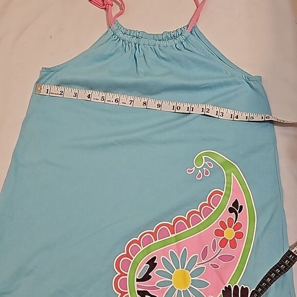 Hanna Andersson Light Blue Pillowcase Dress, 120cm - Picture 3 of 6